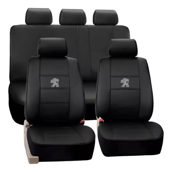 Capa Banco Couro Automotivo Carros Peugeot Vários Modelos Todas Cores Jogo Completo
