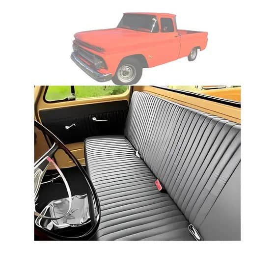 Capa De Banco 100% Couro Ford F1000 F250 F100 F350