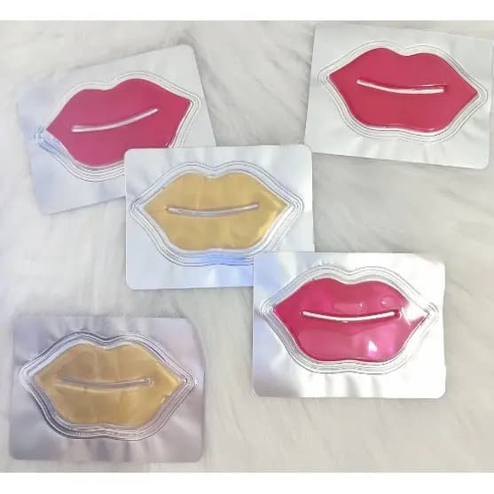 Kit 10/20 Máscara Labial De Mel de colágeno com cristal hidratante para lábios JAS BAZAR