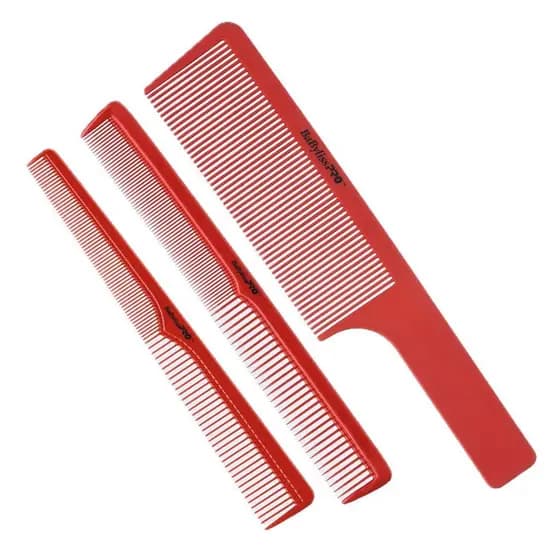Kit de Pentes Babyliss Pro Red Barberology