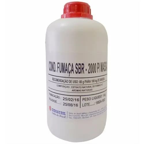 Fumaça Líquida SBR2000 Sabor Defumado De Churrasco 1 Litro