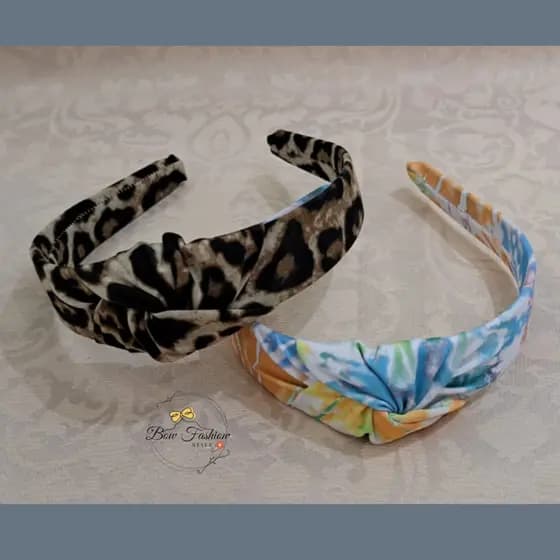 Tiara Turbante Cabelo Arco Vários Modelos - Uma unidade