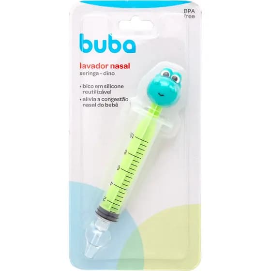 Lavador Nasal Infantil Seringa Bico De Silicone Bebe Alivia