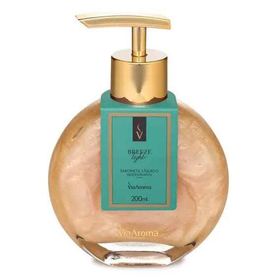 Sabonete líquido Breeze Via Aroma vidro 200ml
