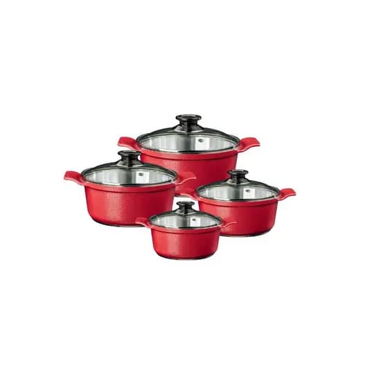 Jogo de panelas aluminio fundido premium Javali