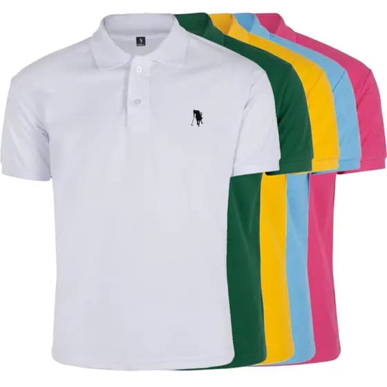 Camisa Gola Polo Malha PIQUET Plus G1 G2 G3