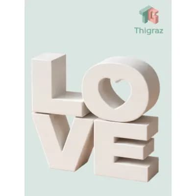 Enfeite/Decoração para mesa LOVE