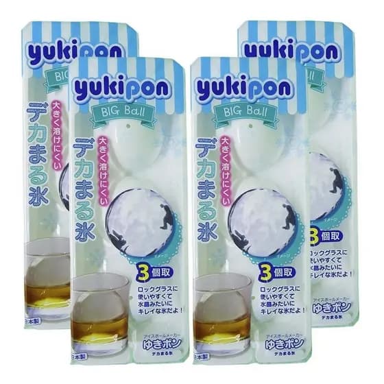Formas De Gelo Esfera Para Drink 6cm - (Kit com 4)