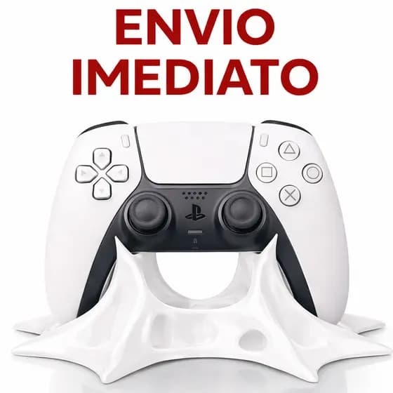 Suporte para Controle PS5 PlayStation 5 – Base Organizadora Gamer para Controle, Suporte de Mesa para Setup Gamer