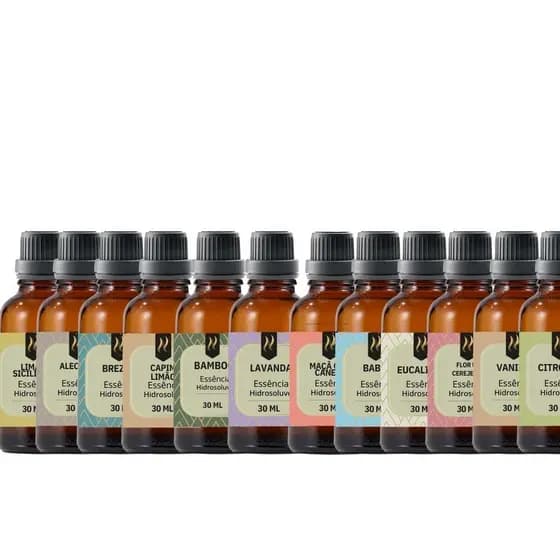 Essência Hidrossolúvel A Base De Água 30ml Nattuaromas