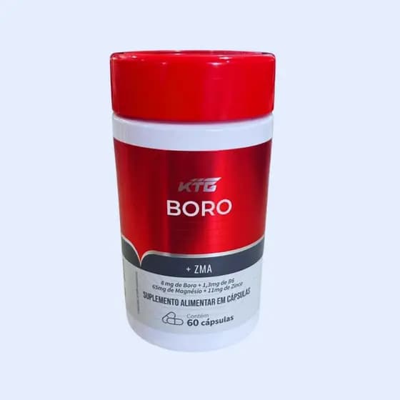 Suplemento Boro + ZMA Dose Máxima 60 Caps Sem Sabor Katiguá