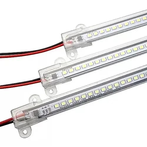 01 Barra Led 100cm 2835 110 Ou 220v P/ Expositor - Não Usa Fonte