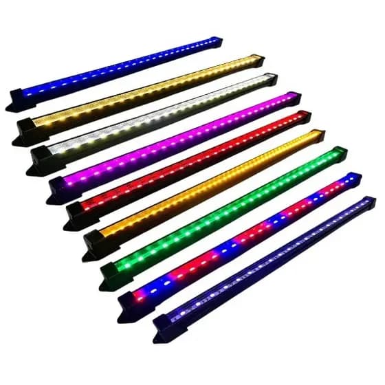 01 Luminária Led Cores Para Aquário Marinho Ou Plantado 10cm a 20CM RABICHO - NAO ACOMPANHA FONTE