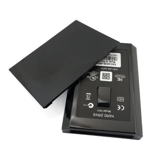 Case Para Hd Xbox 360 Slim E Super Slim Aceita Hd Até 5oo Gb