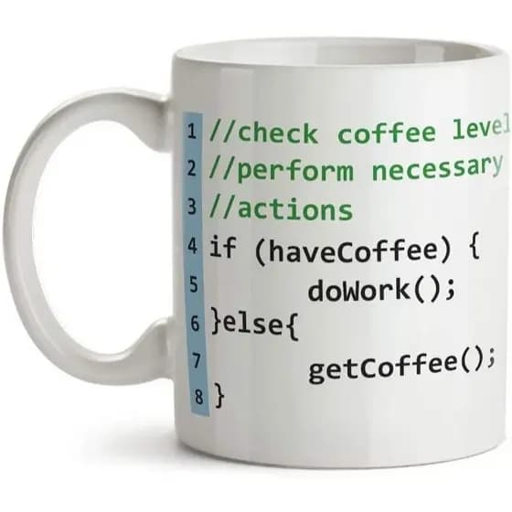 Caneca Programador Amo Café