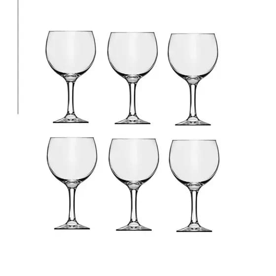 Jogo De 6 Taças Vinho Tinto Royal 615ml Nadir