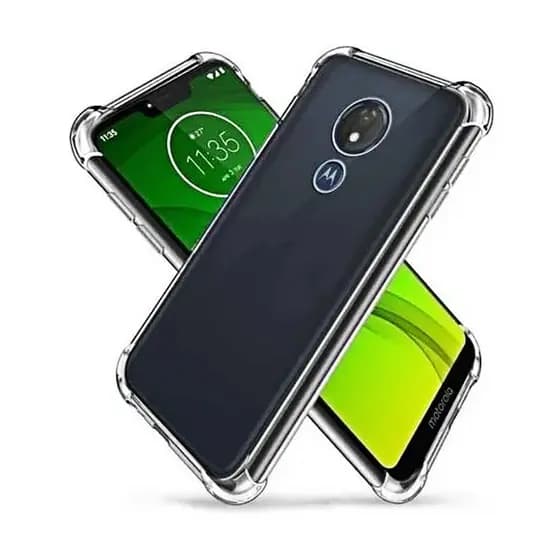 Capa Capinha celular Anti-Shock Borda Protetora Transparente Anti-Impacto Motorola Moto G7 G7 Play