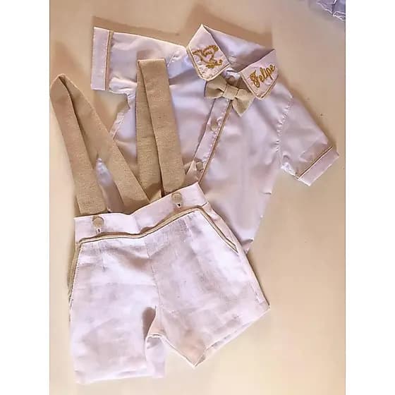 roupinha de batizado/roupa de batizado bordado infantil/conjunto batizado infantil