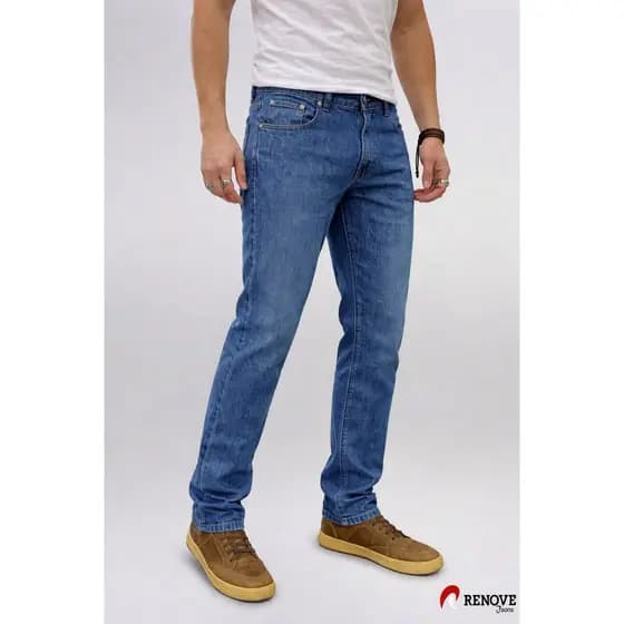 Calça Jeans Masculina Tradicional Básica 100% Algodão Sem elastano