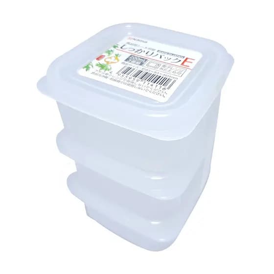 Kit C/ 3 Pote De Plástico Cada 200 ml Japonês Nakaya K141