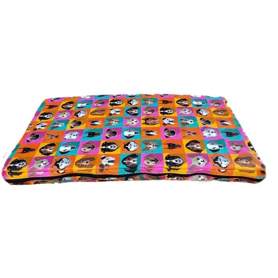 Colchonete Para Cachorro 100% Impermeável Lavável C/ZIPER Colchão Cama Para Cães e Gatos