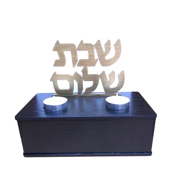 Castiçal Velas De Shabat / Judaismo