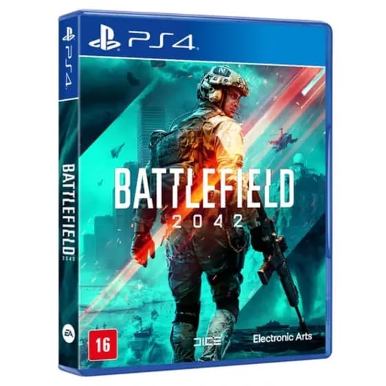 Battlefield 2042 - PS4 Mídia Física Português