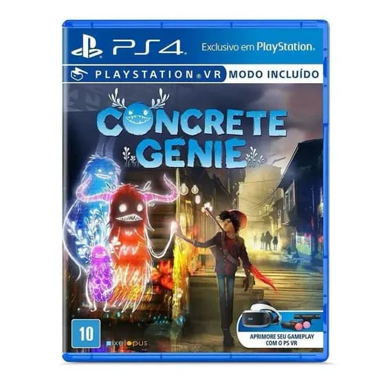 Concrete Genie Ps4 Mídia Física