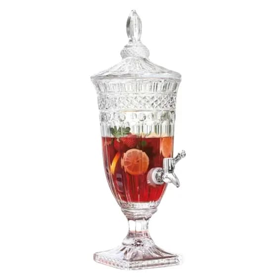 Suqueira de Vidro Elegance com Torneira 3,2 Litros