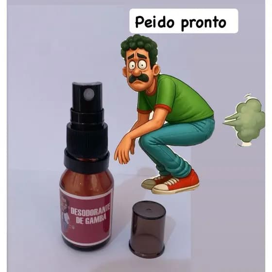 Peido Alemão Pum Pegadinha Super Forte