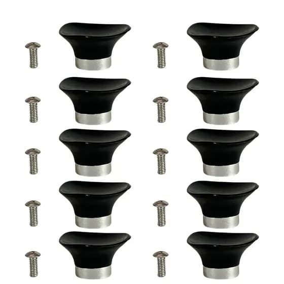 kit De 10 Pomel Puxador Pegador Para Panelas E Frigideiras