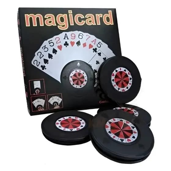 Segurador De Cartas Suporte Baralho C/ 4 Unidades jogo truco