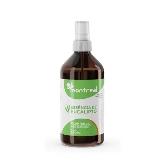 ESSÊNCIA DE EUCALIPTO PARA SAUNA E LIMPEZA 250ML - MONTREAL