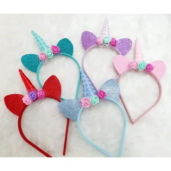 Tiara / Arquinho Unicórnio, Minnie Mouse e Mulher Maravilha- infantil unicórnio- envio imediato temos estoque