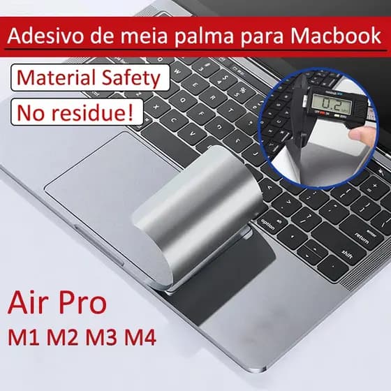 Película Protetora De Pele Meia Palma Para Macbook Air Pro 13,14 inch A2337 A3113 A2442 A2338 A3240 Macbook accessories