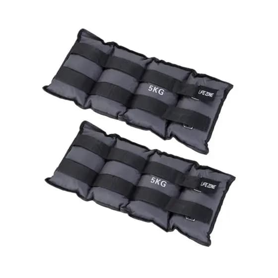 Par de Caneleiras peso 5 kg Life Zone academia musculação fitness