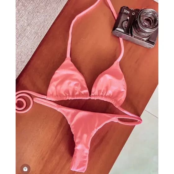 Biquini de fita Cortininha marquinha verão