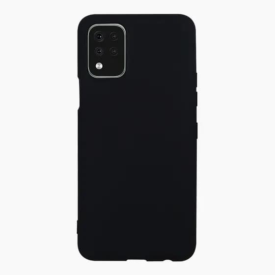Capa Aveludada Preta + Película De Hydrogel HD Compatível Para LG K52 Lmk420bmw 6.6