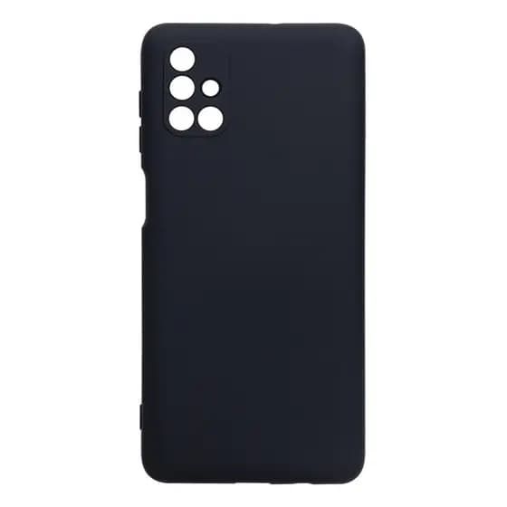 Capa Aveludada Preta + Película De Hydrogel HD Compatível Para Galaxy M51 M515 6.67