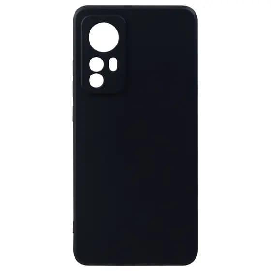 Capa Aveludada Preta + Película De Hydrogel HD Compatível Para Xiaomi Mi 12 6.28