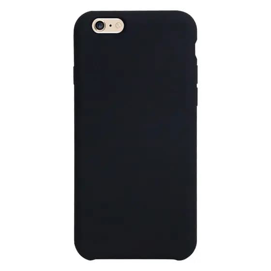 Capa Aveludada Preta + Película De Hydrogel HD Compatível Para IPhone 6 6s 4.7