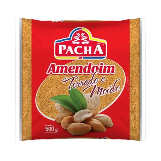Amendoim torrado moido pachá 500g