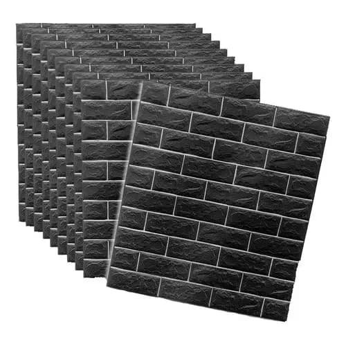 Painel 3d Auto Relevo Autoadesivo Kit Com 15 Unidades HAAS365