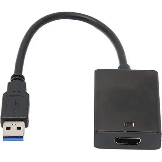 Cabo Adaptador Conversor Usb 3.0 Para Hdmi Full Hd 1080p PC E NOTEBOOK