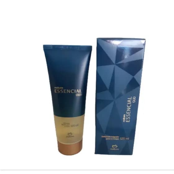 Natura Essencial Oud Sabonete Líquido Feminino para o Corpo com Partículas Iluminadoras 100ml