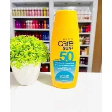 Protetor Solar Rosto e Corpo FPS 50 Avon validade 11\2026