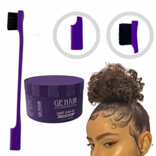 Kit para Baby Hair, 1 Gel Premium + 1 Escovinha Para Baby Hair