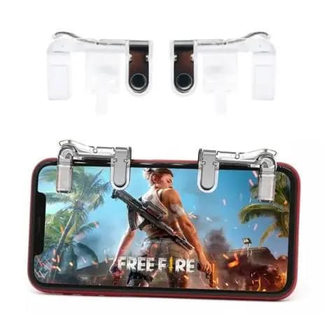 Par de Gatilhos Para Jogos de Mira no Celular L1 R1