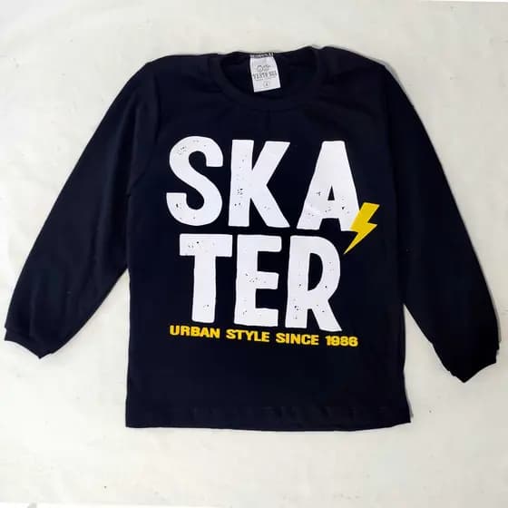Camisa Infatil Menino Inverno 4 6 8