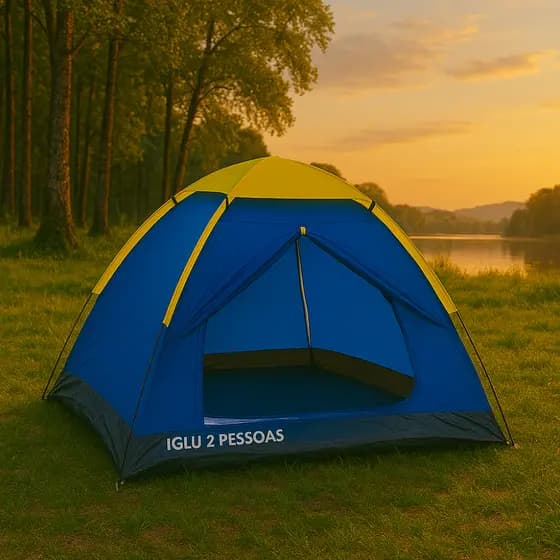 Barraca de Camping 2 Pessoas Mor Iglu Life Acampamento